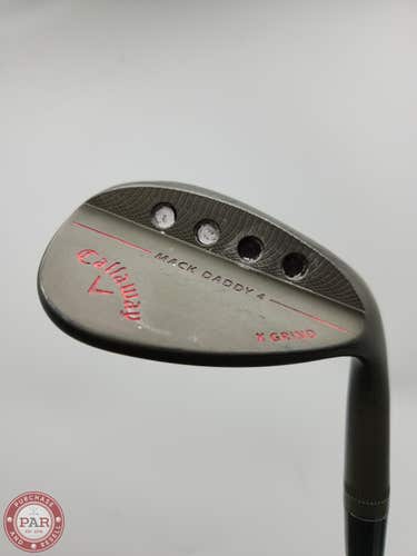 2018 CALLAWAY MACK DADDY 4 MATTE BLACK WEDGE 58*/12 STIFF NSPRO ZELOS 6 32.75" G