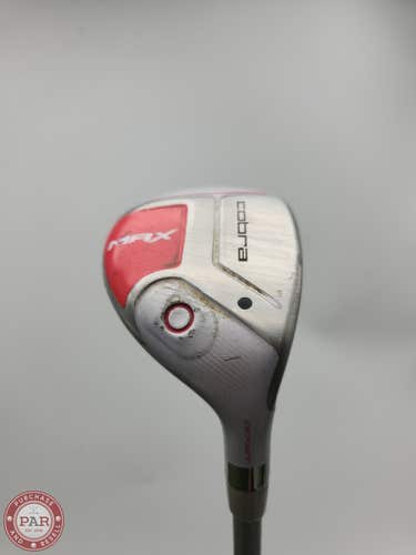 2016 COBRA MAX 7 HYBRID 32* LADIES MATRIX WHITE TIE X4 50 GOOD
