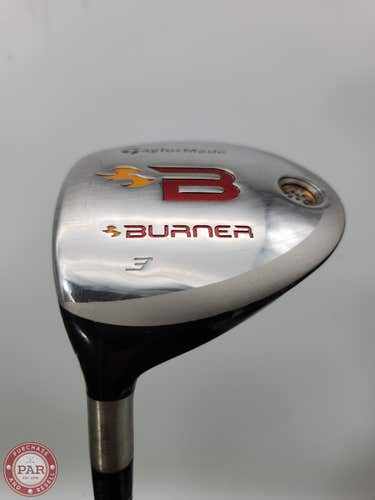 LEFTY 2007 TAYLORMADE BURNER 3 WOOD 15* REG REAX SUPERFAST 49 GOOD