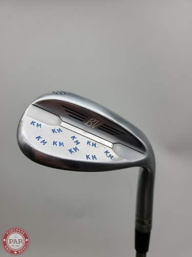 TITLEIST VOKEY WEDGEWORKS T GRIND WEDGE 58* STIFF STEEL SHAFT 35" GOOD