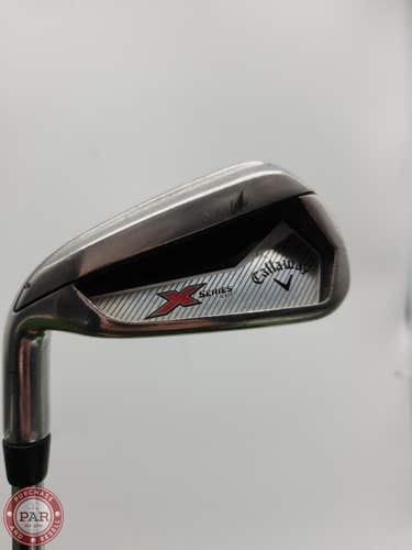 LEFTY CALLAWAY X SERIES 7 IRON UNIFLEX CALLAWAY X SERIES 36.75" GOOD