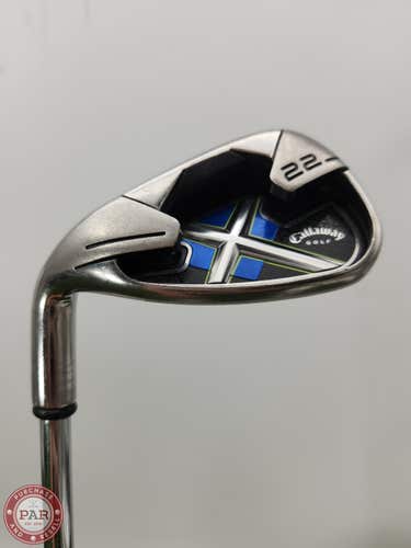 LEFTY 2008 CALLAWAY X22 8 IRON UNIFLEX CALLAWAY  36" GOOD
