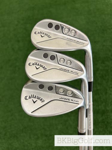 Callaway Jaws Raw 3 Wedge Set (50, 54, & 60 Degrees)