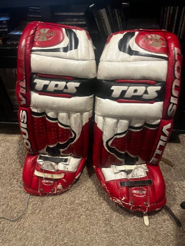 VINTAGE TPS Louisville Xhale Goalie Pads 32”