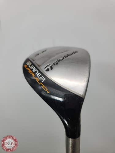2010 TAYLORMADE BURNER SUPERLAUNCH 3 HYBRID 18* REG TM REAX 60 GOOD