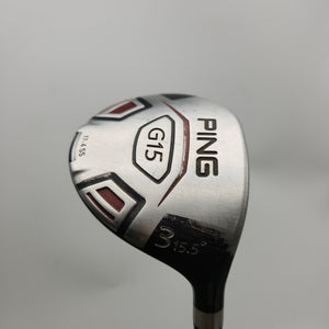 2013 PING G15 3 WOOD 15.5* STIFF TFC 149 GOOD