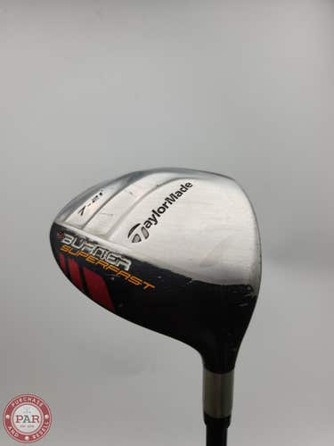 2010 TAYLORMADE BURNER SUPERFAST 7 WOOD 21* REG MATRIX OZIK XCON 4.8 GOOD