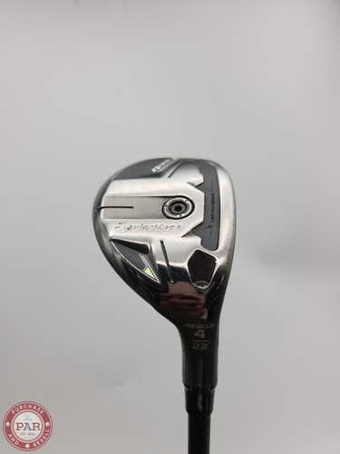 2025 TAYLORMADE QI35 4 HYBRID 22* REG FUJI VENTUS BLUE 6-R +HC GOOD
