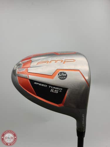 2012 COBRA AMP CELL DRIVER 11.5* LITE ALDILA RIP 50G GOOD