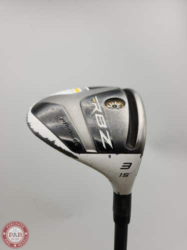 2013 TAYLORMADE RBZ STAGE 2 3 WOOD 15* SENIOR MATRIX ROCKETFUEL 60G GOOD