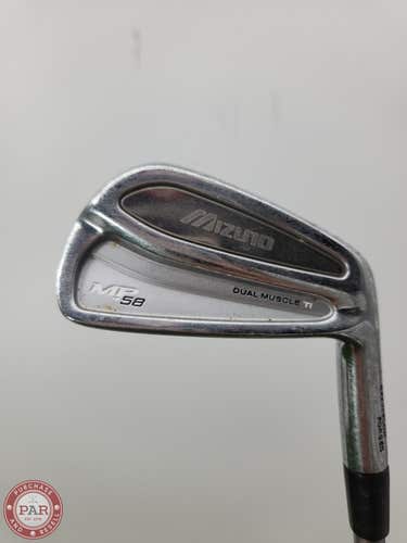 2010 MIZUNO MP58 5 IRON REG AEROTECH STEELFIBER I80 37" GOOD