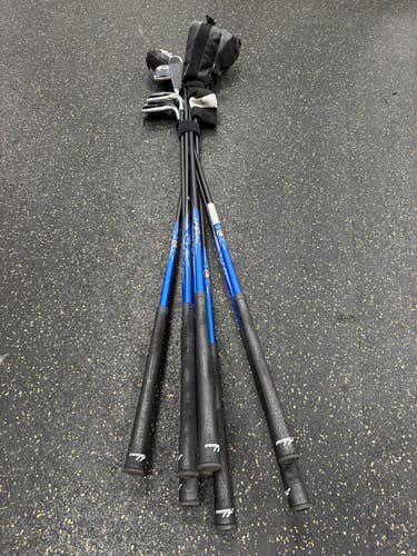Used Adams IDEA Mens Package Set RH Navy Blue 8 Piece 11337-S000491572