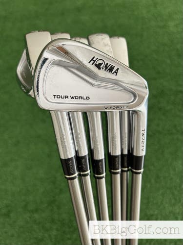 Honma Tour World TW727V Forged Iron Set 5-P / Vizard 95 Stiff Graphite