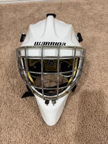 Intermediate Medium Warrior Ritual F1 Goalie Mask (Used)
