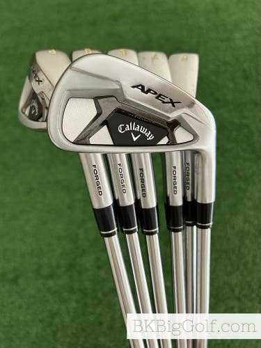 Callaway Apex 21 Forged Iron Set 5-P / NS Pro Zelos 80 Stiff