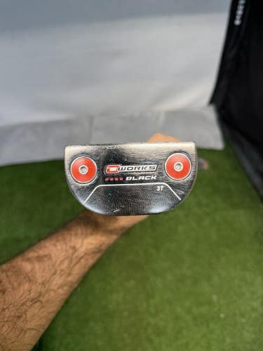 Odyssey O-Works Black 3T Putter Steel Shaft RH W HC 35 Inches