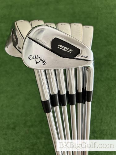 Callaway Rogue ST Pro Iron Set 5-A / Project X 6.0 Stiff
