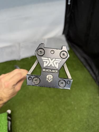 PXG Blackjack 26 Putter Steel Shaft RH W HC 34 Inches