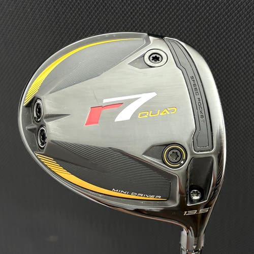 TAYLORMADE R7 QUAD MINI DRIVER (13.5 DEGREE) + HEADCOVER