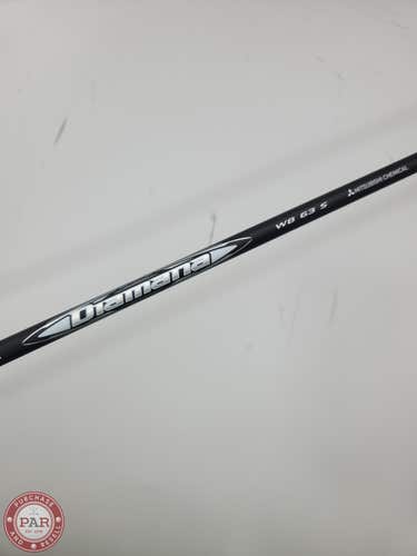 MITSUBISHI DIAMANA WB 63 STIFF DRIVER SHAFT STIFF 62G PING G410-440 TIP 44.25" V