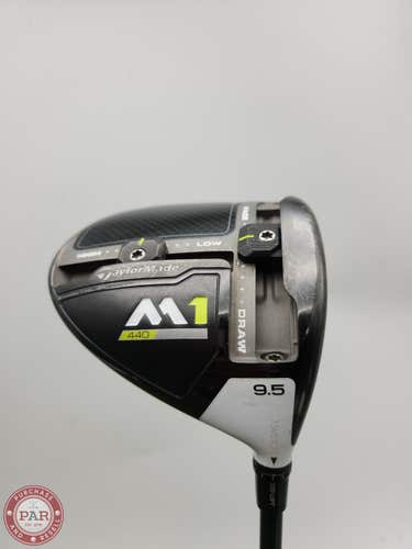 2017 TAYLORMADE M1 440 DRIVER 9.5* STIFF HZRDUS RDX SMOKE BLACK 60G GOOD