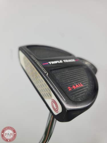 LEFTY 2020 ODYSSEY TRIPLE TRACK 2-BALL PUTTER 34" +HC GOOD