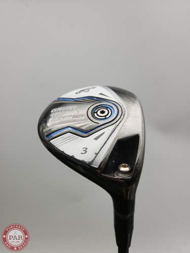 2015 CALLAWAY GREAT BIG BERTHA 3 WOOD 15* LADIES MITSU BASSARA E42 FAIR