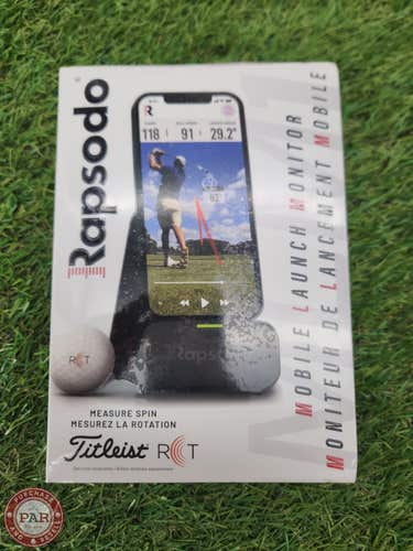 NEW RAPSODO MOBILE LAUNCH MONITOR BRANDNEW