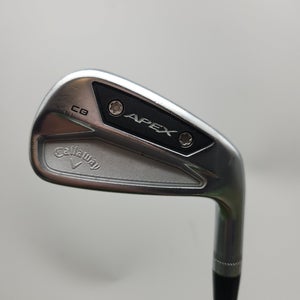 2024 CALLAWAY APEX CB 6 IRON XSTIFF STEEL SHAFT 37.75" VERYGOOD