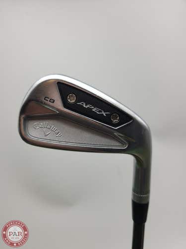 2024 CALLAWAY APEX CB 6 IRON XSTIFF STEEL SHAFT 37.75" VERYGOOD