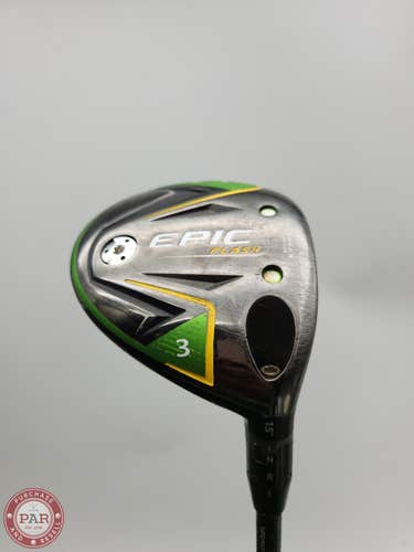 2019 CALLAWAY EPIC FLASH 3 WOOD 15* LADIES PROJECTX EVEN FLOW 4.0 45G GOOD