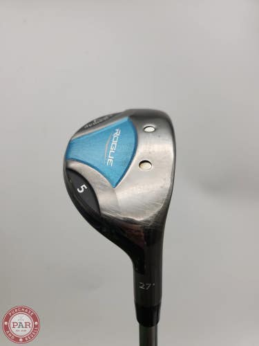 CALLAWAY ROGUE 5 HYBRID 27* LADIES ALDILA QUARANTA 40 GOOD