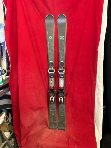 Skis: Volkl 144 cm All Mountain Skis With Bindings (Used)