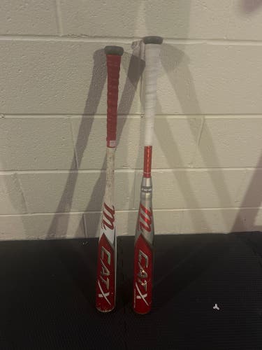 2023 Marucci CAT X Composite BBCOR Certified Bat (-3) 30 oz 33" (Used)