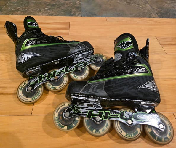 Mission Axiom T6 Inline Roller Hockey Skates Size 6D