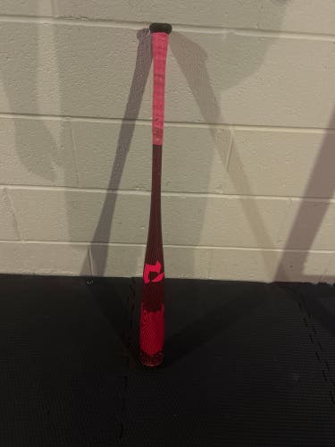 2024 DeMarini Voodoo One Pink BBCOR Certified Bat (-3) 29 oz 32" (Used)