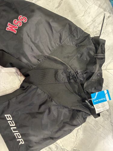 Black Small Bauer Team Pant Shell Pro Stock (New)
