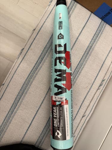 DeMarini The Goods Teal BBCOR Baseball Bat 33"/30oz (-3) - NEW IN WRAPPER, Never Swung