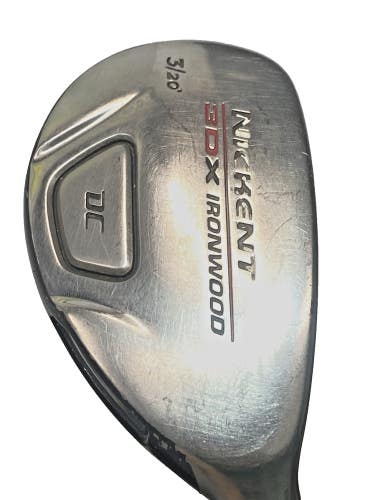 Nickent 3DX 3 Hybrid 20* DC Ironwood RH UST 75g Regular Graphite 40" Good Grip