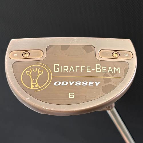 ODYSSEY AI-ONE GIRAFFE-BEAM 6 PUTTER (34") + HEADCOVER