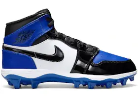 Size 17 - Jordan 1 Mid TD Cleat Game Royal Patent FJ6805-401