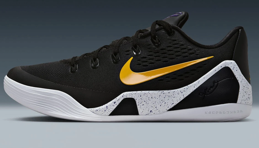 Size 9 - Nike Kobe 9 Elite Low EM Protro TB Black Gold IH5095-003