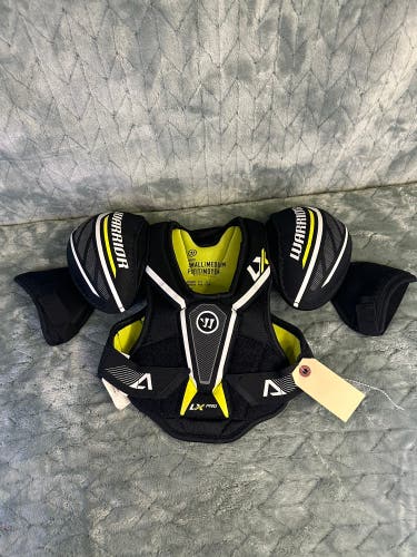 Small Youth Warrior ALPHA LX PRO Shoulder Pads (Used)