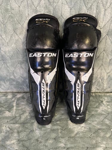 Youth Easton Stealth CX Shin Pads 10" (Used)