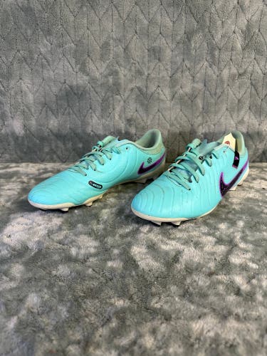 Blue Unisex Size M 7.5 (W 8.5) Nike Tiempo legend Cleats Molded Cleats (Used)