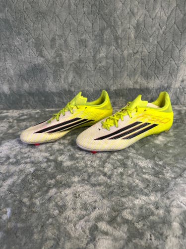 Yellow Men's Size M 9.5 (W 10.5) Adidas F50 adizero Cleats Molded Cleats (Used)