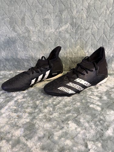Black Men's Size M 6.0 (W 7.0) Adidas Predator Elite FG Cleats Molded Cleats (Used)