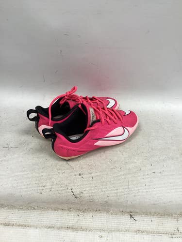 Used Nike HURACHE LAX Cleats Womens Pink Senior 4 11851-S000050597
