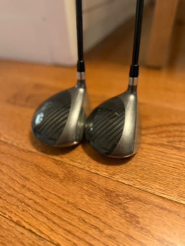 Men's Snake Eyes Right Handed Fairway Wood Regular Flex 3 Wood Graphite Shaft (Used) and 5 wood