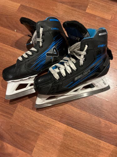 2024 Bauer GSX Hockey Goalie Skates Regular Width Size 4 (Used)